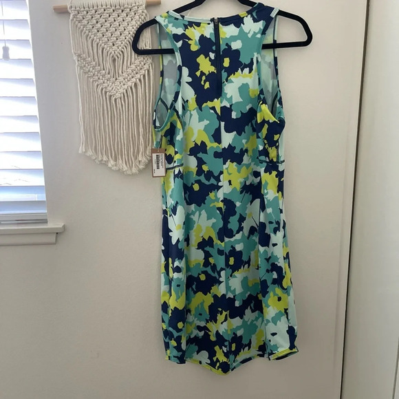 Title Nine Buttah Floral Dress Aqua Sea NWT - Picture 2 of 6